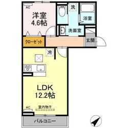 エレガントⅡの物件間取画像